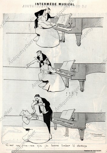 Professeur piano lunette - de,