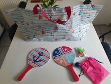 Grand sac de plage avec jeu de