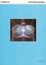 catalogue / brochure Saab 900 Turbo 16 1984 France