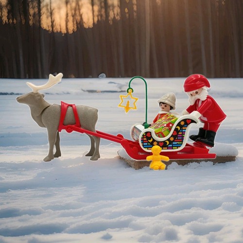Playmobil christmas sleigh - christmas,