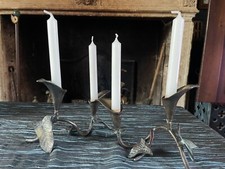 Paire de Bougeoirs anciens -