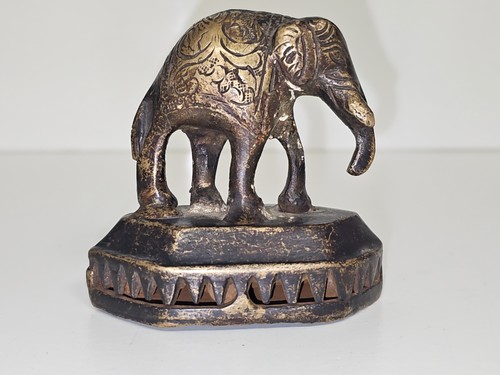 Hochet ancien éléphant - , en