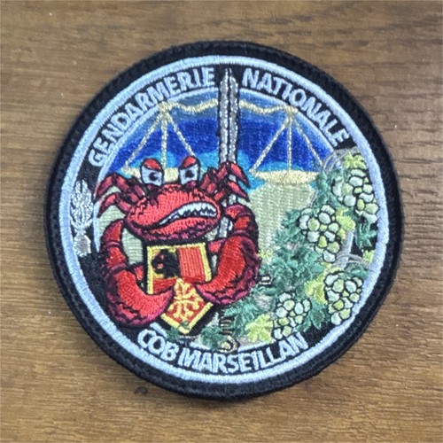 écusson brodé gendarmerie