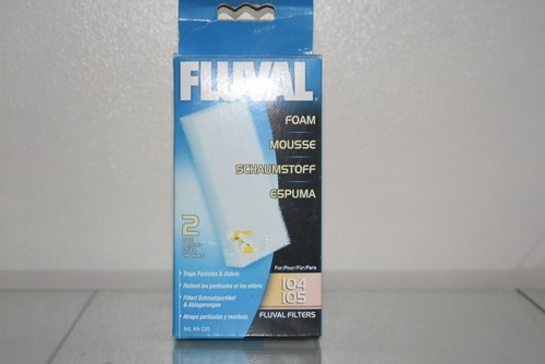 Fluval 104 105 filtre - mousse, 2