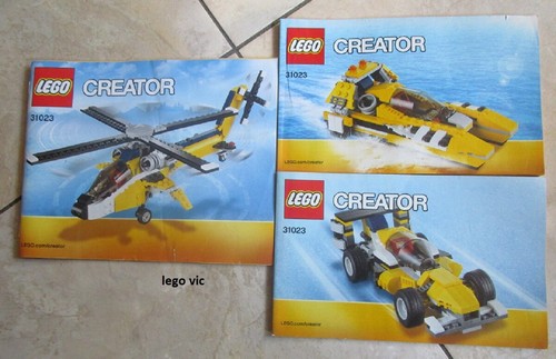 Lego 31023 notice instruction - lego,