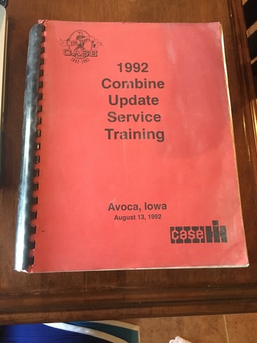Case 1992 combine update - 1992,