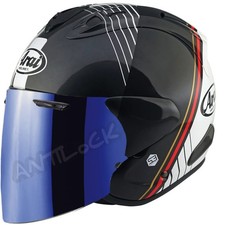ARAI JET SZ-R VAS EVO TEMU + VISIÈRE MIROIR BLEU