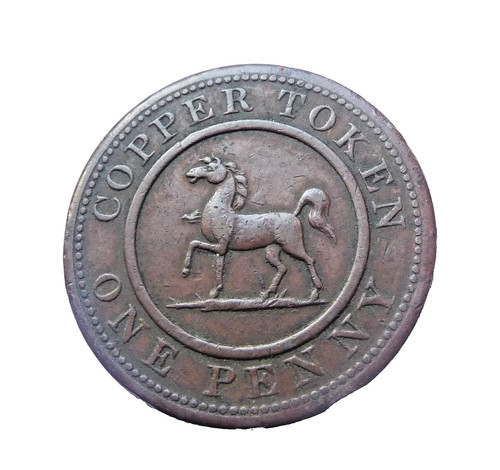 Royaume uni penny token 1812 - token,
