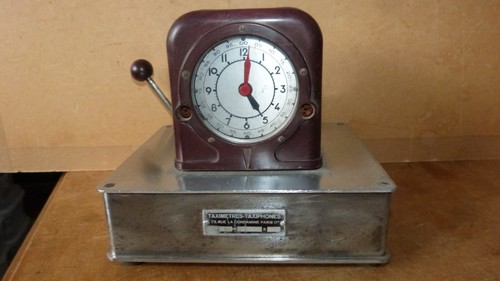 Ancien appareil taximetre 1930 - taximetre,