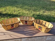 Cageot à fruits vintage x 3