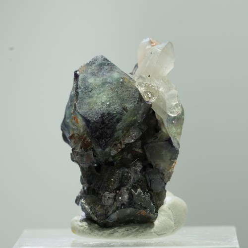 Rare cube fluorite fantôme - rare, de