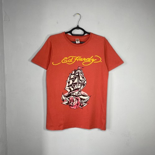 Shirt orange hardy par - t-shirt, ed