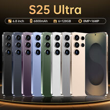 Smartphone S25 Ultra 5G débloqué 6,8 pouces 6800mAh Android15 double SIM 128 Go