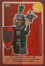 Crée Ton Monde Carte Lego 2018 Auchan N°65 Chevalier De L'éffroi