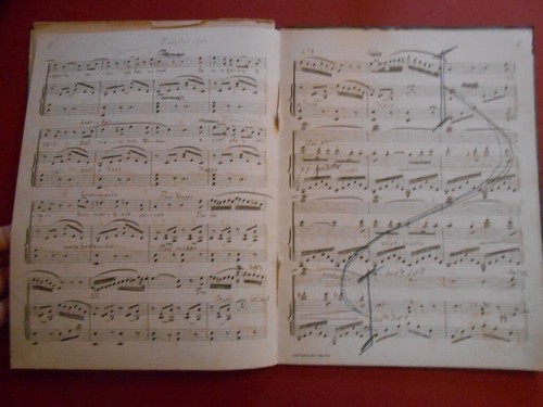 Partition manuscrite - ,