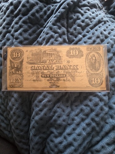 Billet dollars canal - dollars, bank