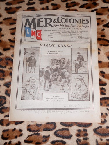 Revue mer colonies - mer, &