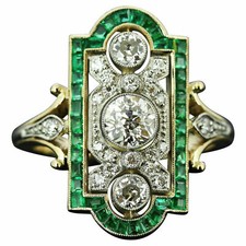 Bague de mariage Art Déco 3