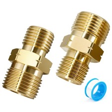 Raccord de tuyau de gaz double