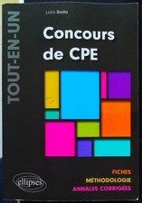 Concours de CPE Tout en un Fiches Méthodologie Annales Corrigées