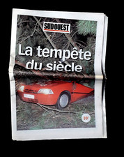 JOURNAL SUD OUEST  hors série LA TEMPETE DU SIECLE (12/1999)