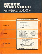 REVUE TECHNIQUE AUTOMOBILE  HONDA " N360 " " N600" " N600 GT"