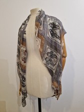 Exceptionnel Châle Hermès