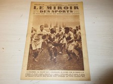 MIROIR des SPORTS 480 30.04.1929 RUGBY FRANCE ALLEMAGNE FOOT OM MARSEILLE