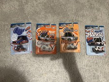 Lot de 4 Hot Wheels édition