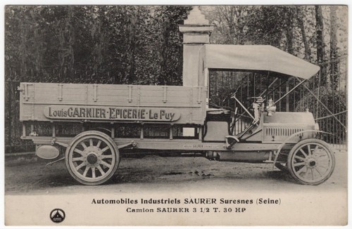 Cpa suresnes camion - 92,