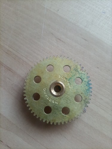Meccano pièce ronde dentée - meccano,