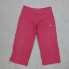 Pantacourt Sport Vintage Y2K Nike Fit Dry Femme XS Rose Polyester