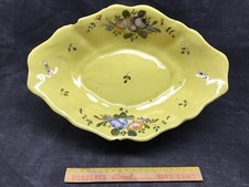 Ancien plat céramique couleur