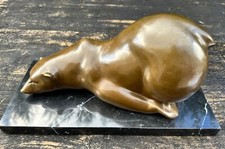 Bronze contemporain ours - contemporain, l'ours