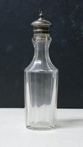 Ancien flacon poudre - poudre, encre