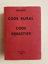 Dalloz Code Rural Code Forestier