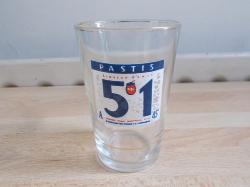 Ancien verre pastis - verre,