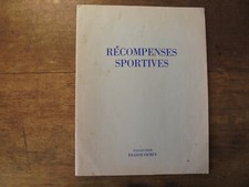 catalogue 1960 récompenses sportives breloques coupes statuettes insignes