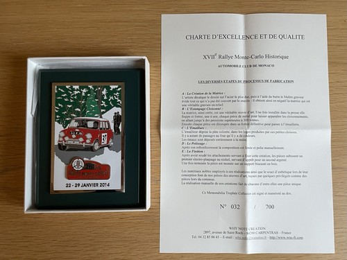Trophée plaque émaillée - Émaillée, 17
