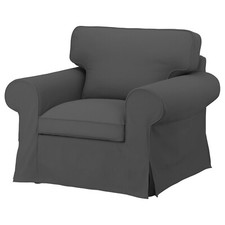 HOUSSE HALLARP GRIS POUR FAUTEUIL IKEA EKTORP