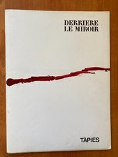 TAPIES  Derrière le Miroir, Lithographie, Maeght  1969,  N°  180
