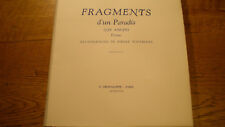 Jean Giono Fragments d'un