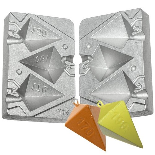 Moule plombs pyramide - plombs,