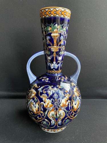 Vase anses faïence de - 2,