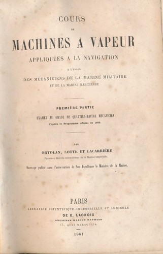 Cours machines vapeur - machines,