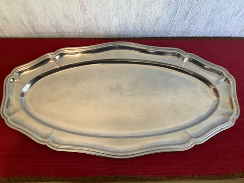 Grand plat service ovale - service,