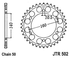 JT Roue à Chaîne 47Z