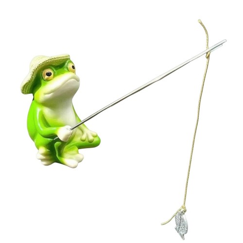 Grenouille pêcheuse canne - grenouille,