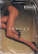 Collant WOLFORD TRACEY coloris Black/Black. Taille S. Fashion tights.