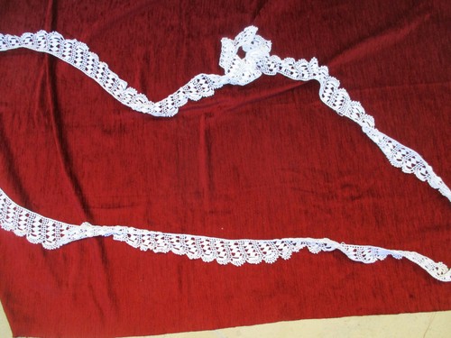 Tour nappe ronde dentelle - nappe,